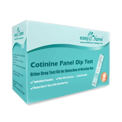 easy@Home Nicotine Cotinine Urine Panel Test Strips Kit - 10ct