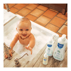Mustela Gentle Cleansing Gel Baby Body Wash and Baby Shampoo
