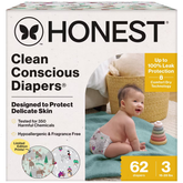 The Honest Company Clean Conscious Disposable Diapers Winter Wags & Adorably A-moosing