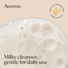 Aveeno Calm + Restore Face Cleanser for Sensitive Skin with Nourishing Oat & Feverfew - Fragrance Free - 7.8 fl oz