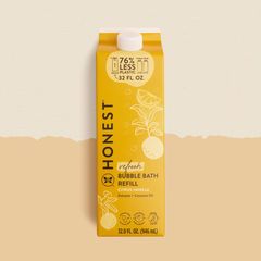 The Honest Company Refresh Baby Bubble Bath Refill - Citrus Vanilla - 32 fl oz