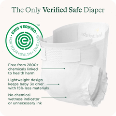 HealthyBaby Organic Cotton Enhanced Chlorine Free Disposable Diaper