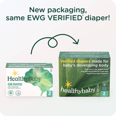 HealthyBaby Organic Cotton Enhanced Chlorine Free Disposable Diaper