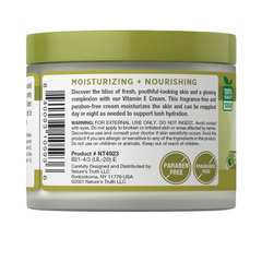 Nature's Truth Vitamin E Cream Complex | 4 oz