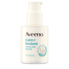Aveeno Calm + Restore Triple Oat Hydrating Face Serum for Sensitive Skin - Fragrance Free, Alcohol-Free, 1 fl oz