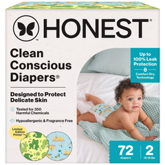 The Honest Company Clean Conscious Diapers UR Ribbiting & Waddle It Be