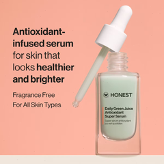 Honest Beauty Daily Green Juice Antioxidant Super Facial Serum - Travel Size - 1 fl oz
