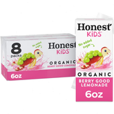 Honest Kids Organic Berry Lemonade Juice Drink - 8pk/6 fl oz Boxes
