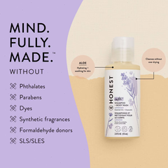 The Honest Company Calm Shampoo + Body Wash - Travel Size - Lavender- 2 fl oz