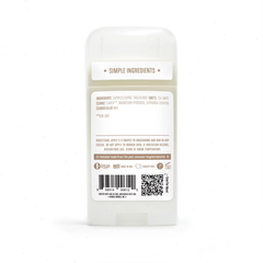 Humble Brands Vegan & Sensitive Skin Formula Solid Deodorant - Baking Soda Free - Simply Unscented - 2.5oz