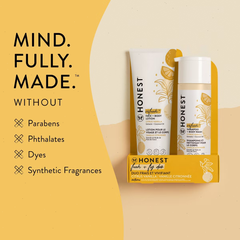The Honest Company Refresh Shampoo + Body Wash and Lotion Duo Gift Set - Citrus Vanilla - 18.5 fl oz