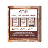 AMBI Even & Clear Daily Skin Tone Kit - 3ct