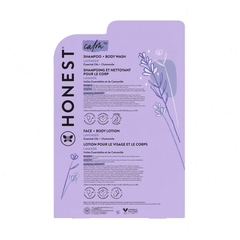 The Honest Company Calm Shampoo + Body Wash and Lotion Duo - Lavender - 18.5 fl oz