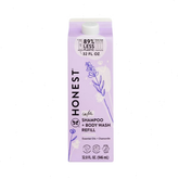 The Honest Company Calm Shampoo + Body Wash Refill, Lavender - 32 fl oz: Suitable for All Hair Types, Daily Use, Baby 2-In-1 Formula, Free from Dyes