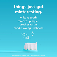 hello Antiplaque and Whitening Fluoride Free Travel Toothpaste - Natural Peppermint - 1oz