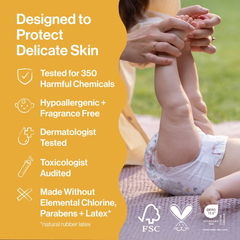The Honest Company Clean Conscious Diapers UR Ribbiting & Waddle It Be