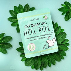 Que Bella Exfoliating Heel Peel Mask