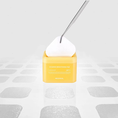 MEDIHEAL Vitamide Brightening Toner Pads - 100ct: Niacinamide-Infused Facial Cleansing Wipes for All Skin Types