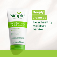 Simple Kind to Skin Moisturizing Facial Wash - Unscented - 5.1 fl oz