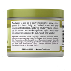 Nature's Truth Vitamin E Cream Complex | 4 oz