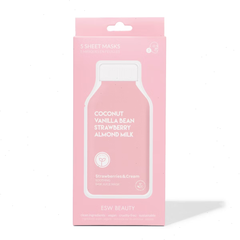ESW Beauty Strawberries & Cream Soothing Raw Juice Mask - 5ct/4.25oz