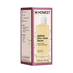 Honest Beauty Ageless Firm and Even Serum with Vegan Collagen and Niacinamide - Travel Size - 1 fl oz