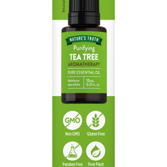 Nature's Truth Tea Tree Aromatherapy Essential Oil - 0.51 fl oz: Aluminum-Free, Dye-Free, Paraben-Free, Sulfate-Free