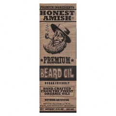 Honest Amish Premium Beard Oil, 2 fl oz (60 ml)