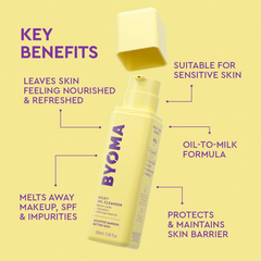 BYOMA Milky Oil Face Cleanser - 3.38 fl oz