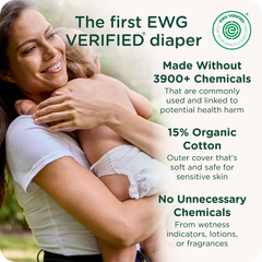 HealthyBaby Organic Cotton Enhanced Chlorine Free Disposable Diaper