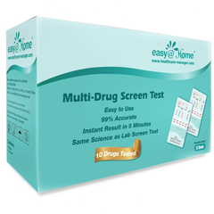 easy@Home 10 Panel Instant Drug Test Kit – 5pk