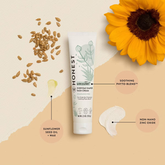 The Honest Company Sensitive Everyday Diaper Rash Cream Fragrance Free