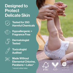 The Honest Company Clean Conscious Diapers UR Ribbiting & Waddle It Be