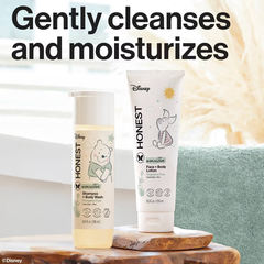 The Honest Company Sensitive Disney Shampoo + Body Wash and Lotion Duo - Fragrance Free - 18.5 fl oz