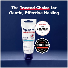 Aquaphor Healing Ointment Skin Protectant and Moisturizer for Dry and Cracked Skin Unscented
