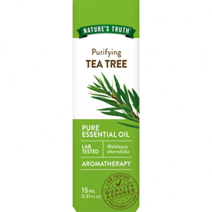 Nature's Truth Tea Tree Aromatherapy Essential Oil - 0.51 fl oz: Aluminum-Free, Dye-Free, Paraben-Free, Sulfate-Free