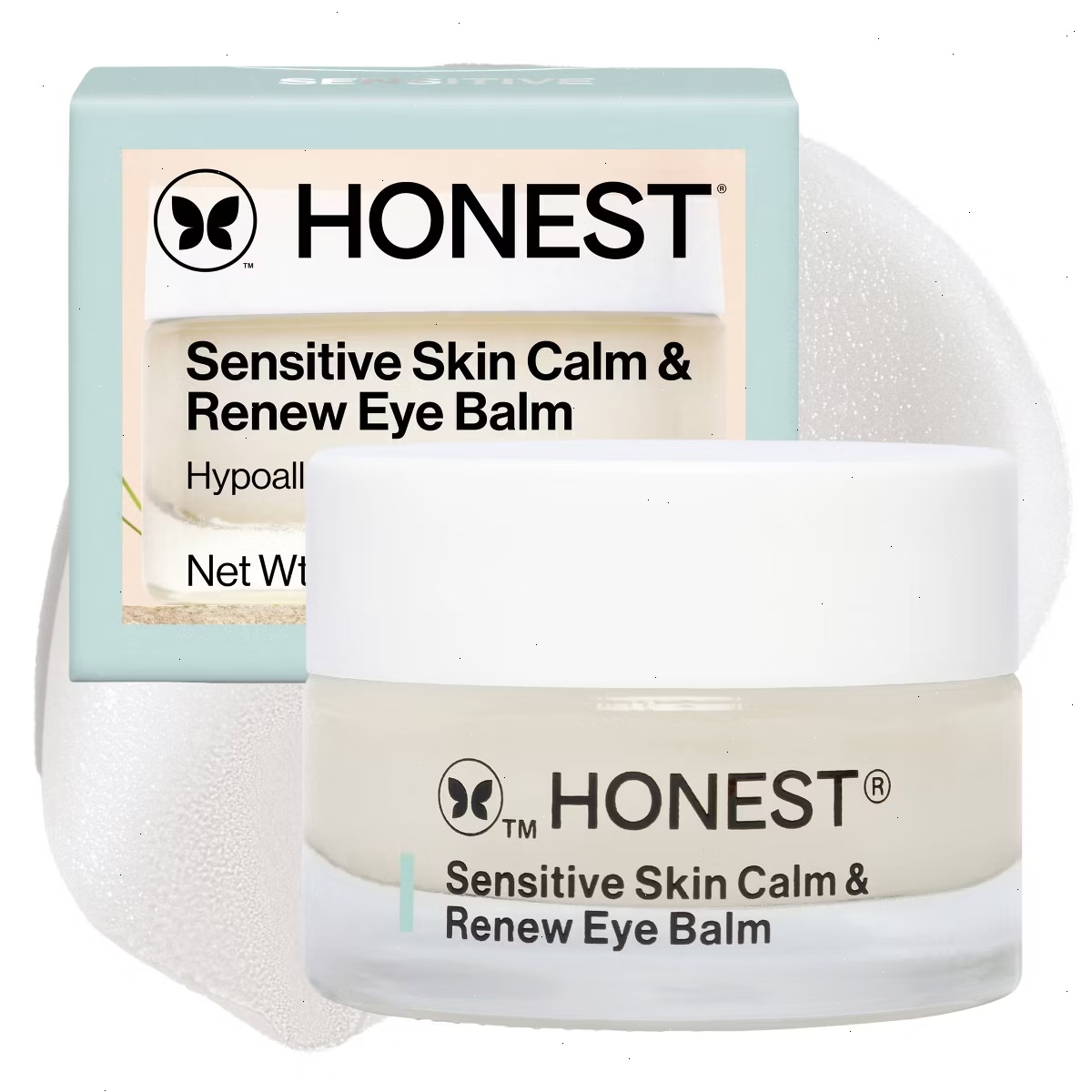 Honest Beauty Calm and Renew Melting Eye Balm with Calming Phyto Blend - 0.5oz