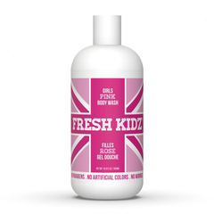 Fresh Kidz Girls Pink Body Wash - 16.9oz: Moisturizing, Aloe, Hypoallergenic, Vegan