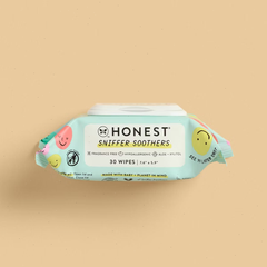 The Honest Company Sniffer Soothers Nose and Face Wipes