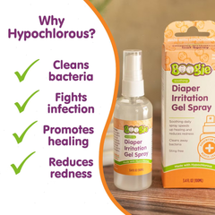 Boogie Diaper Irritation Gel Spray With HOCL - 3.4 fl oz