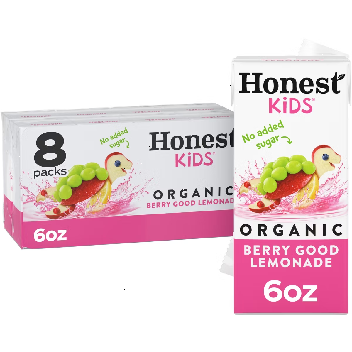 Honest Kids Organic Berry Lemonade Juice Drink - 8pk/6 fl oz Boxes