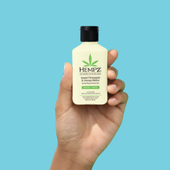 Hempz Moisturizing Body Lotion - Travel-Size - Sweet Pineapple & Honey Melon - 2.25 fl oz