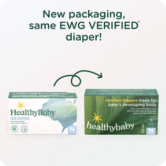 HealthyBaby Organic Cotton Enhanced Chlorine Free Disposable Diaper