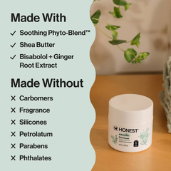 The Honest Company Sensitive Rich Cream - Fragrance Free - 4 fl oz