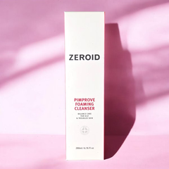 Zeroid Pimprove Foaming Cleanser -(6.76 oz)Clear the way to balanced skin with the power of zinc and a cloud-soft foam