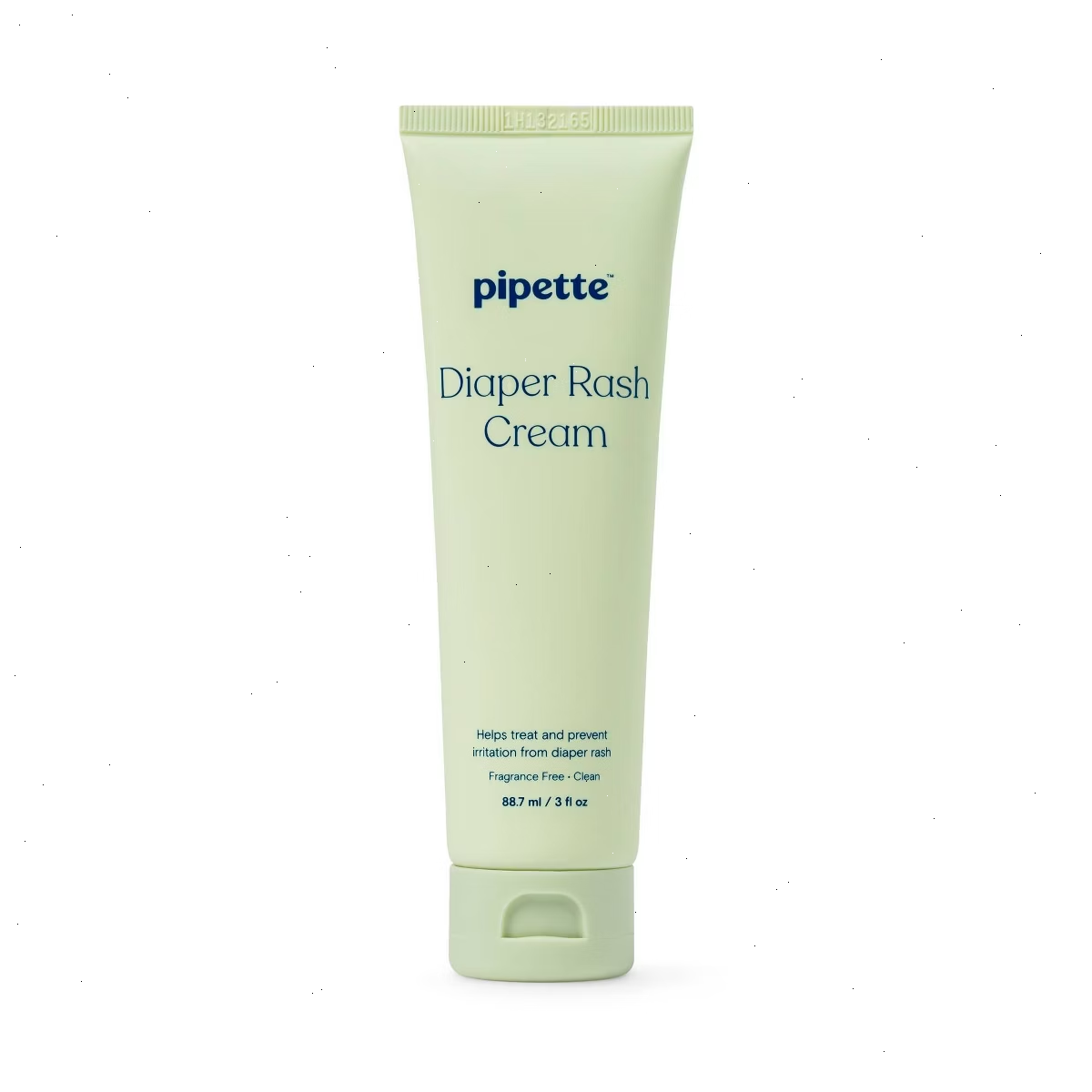 Pipette Diaper Rash Cream - Fragrance Free - 3 fl oz