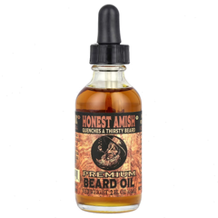 Honest Amish Premium Beard Oil, 2 fl oz (60 ml)