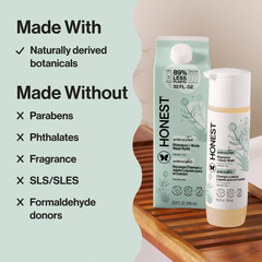 The Honest Company Sensitive Shampoo + Body Wash Refill - Fragrance Free - 32 fl oz