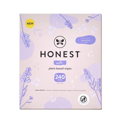 The Honest Company Calm + Cleanse Plant-Based Baby Wipes - Lavender