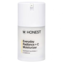 Honest Beauty Everyday Radiance and C Moisturizer with Vitamin C - 1.7 fl oz: Noncomedogenic, Unscented Face Cream